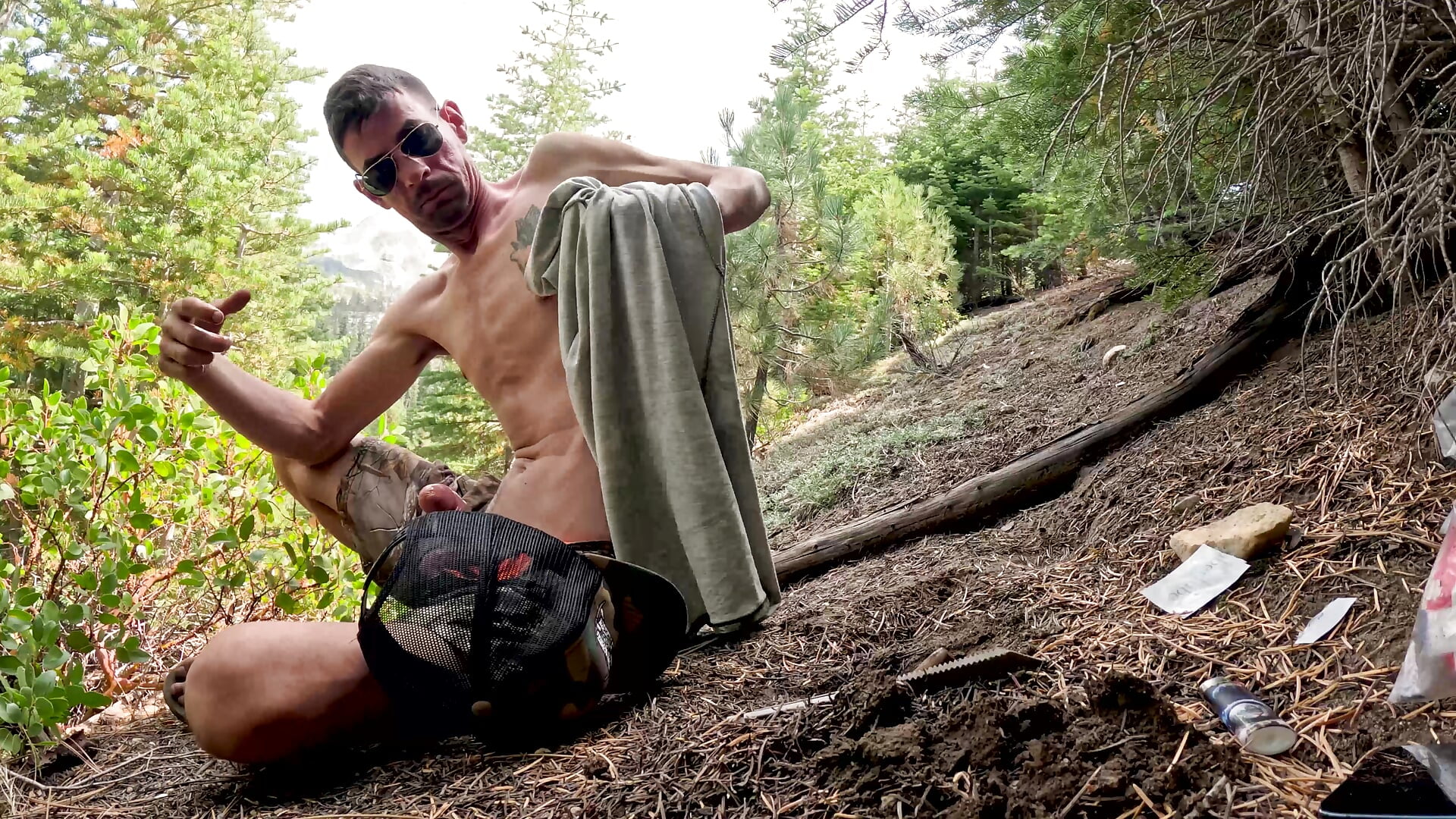 Cowboy in Nature