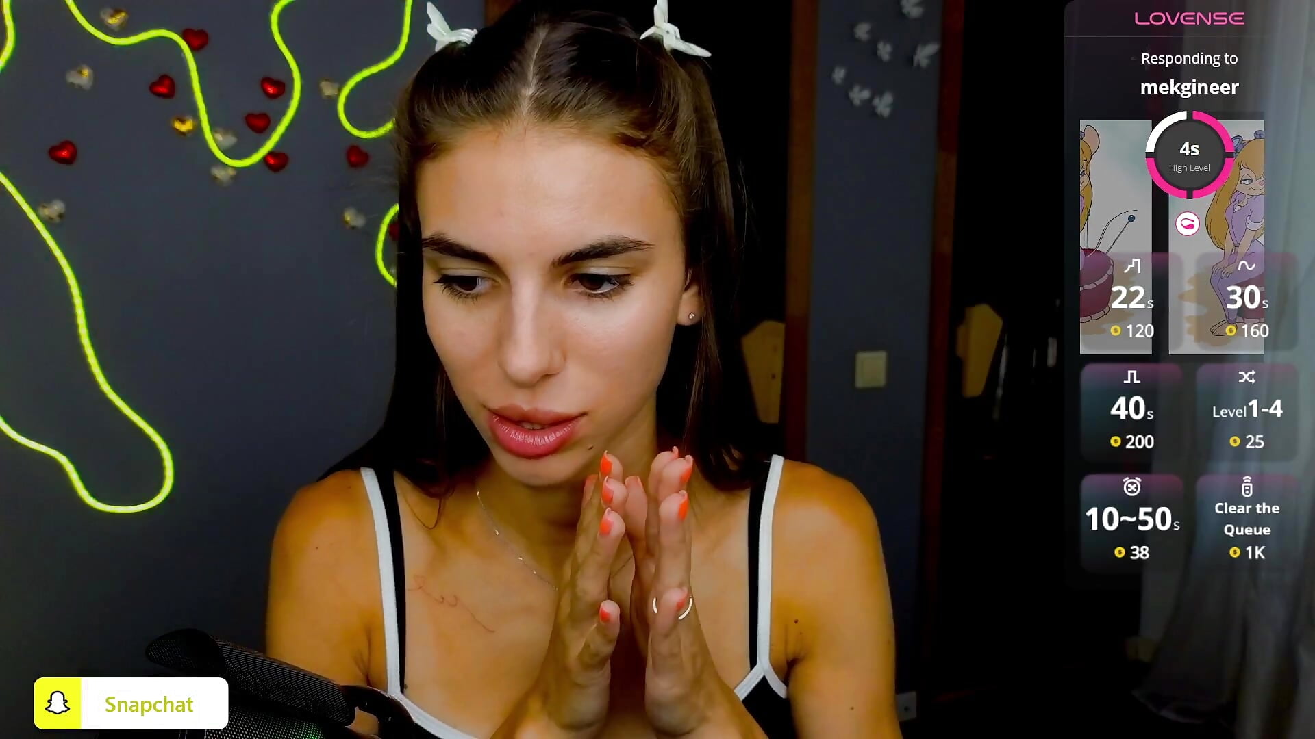 my reactions for yours tip!!🐰part 2🐰 - video by EmmyGreans cam model