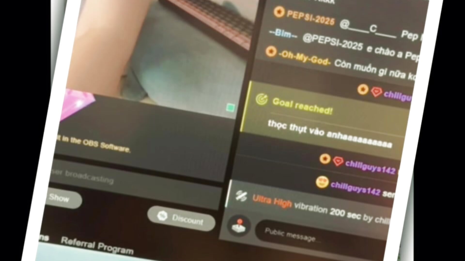 em cứ thích được Chill Chill á. em cảm ơn anh k9 mới cụa em ạ. - video by Princess_Mi cam model