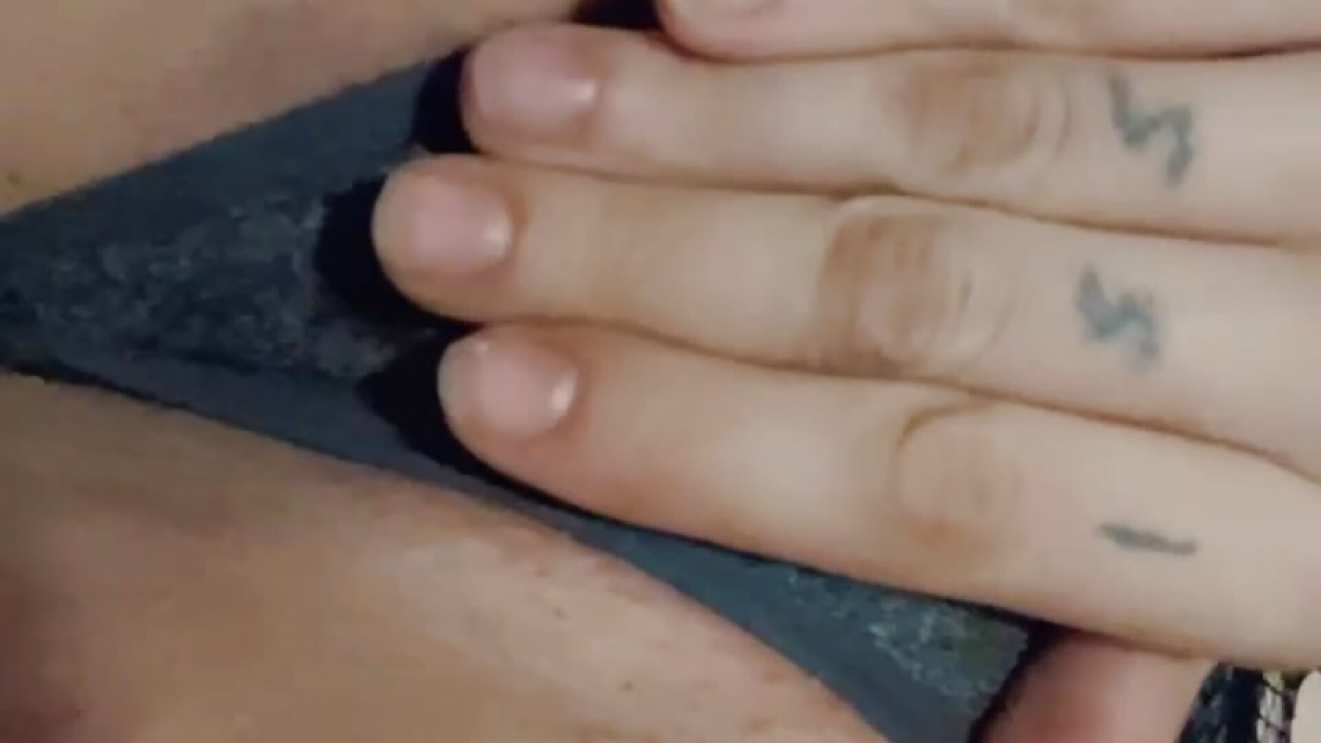 Playing with my cunt