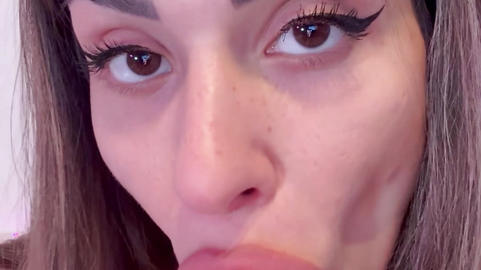 Intensiv Close up Blowjob w Countdown