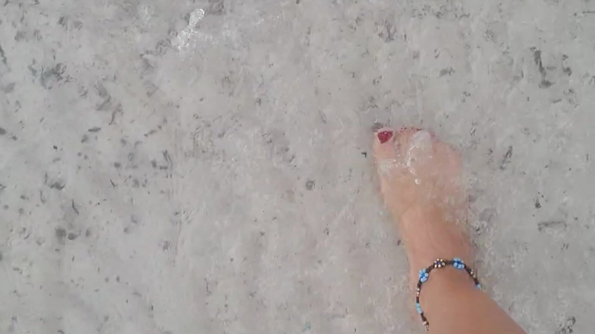 walk on the beach