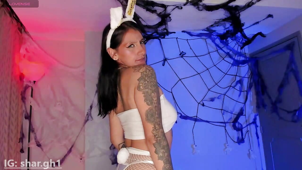 Happy Halloween darling - vídeo de la modelo de cam Sharoon_gh