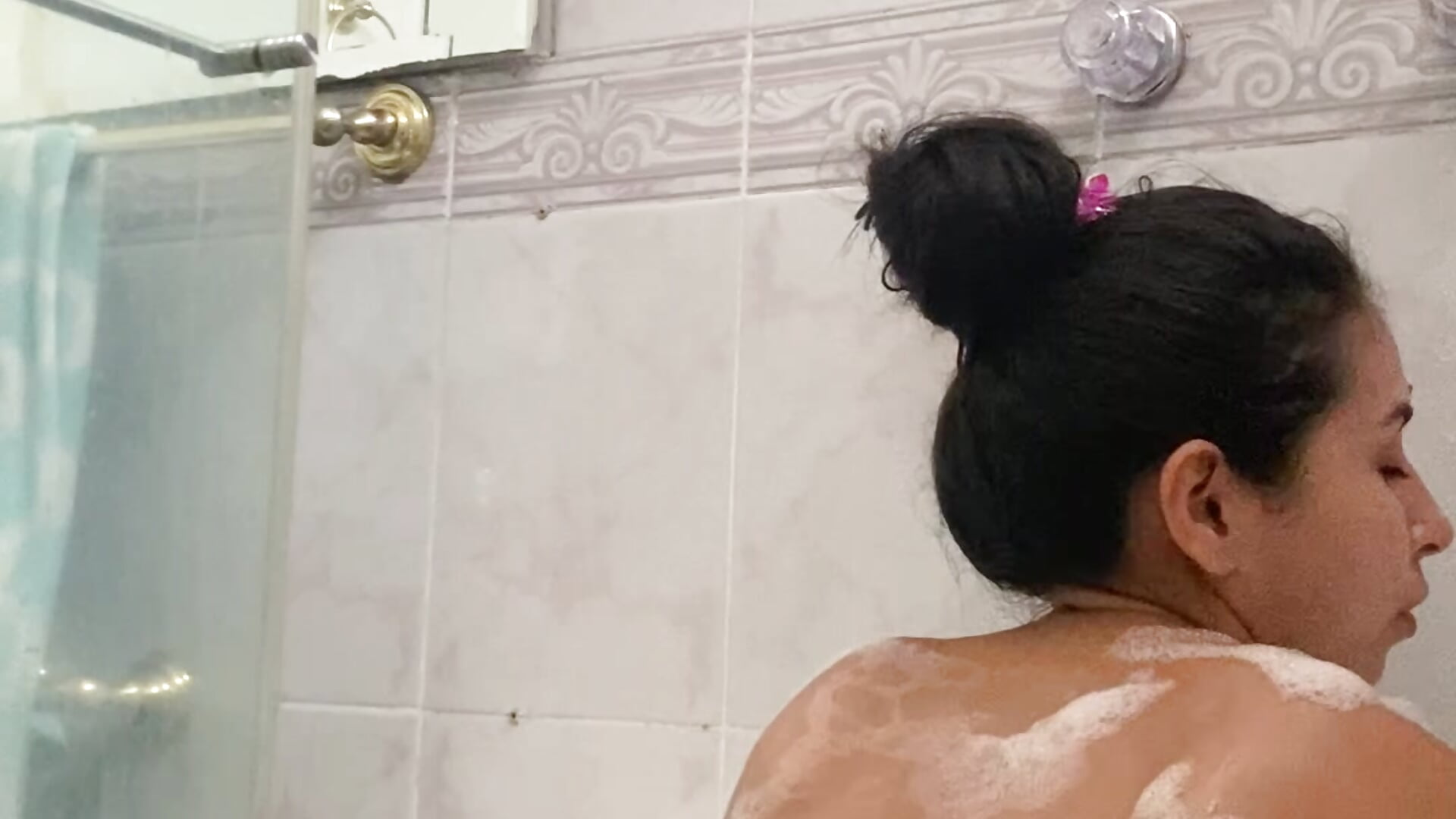 I want you in my shower next to me😈🚿