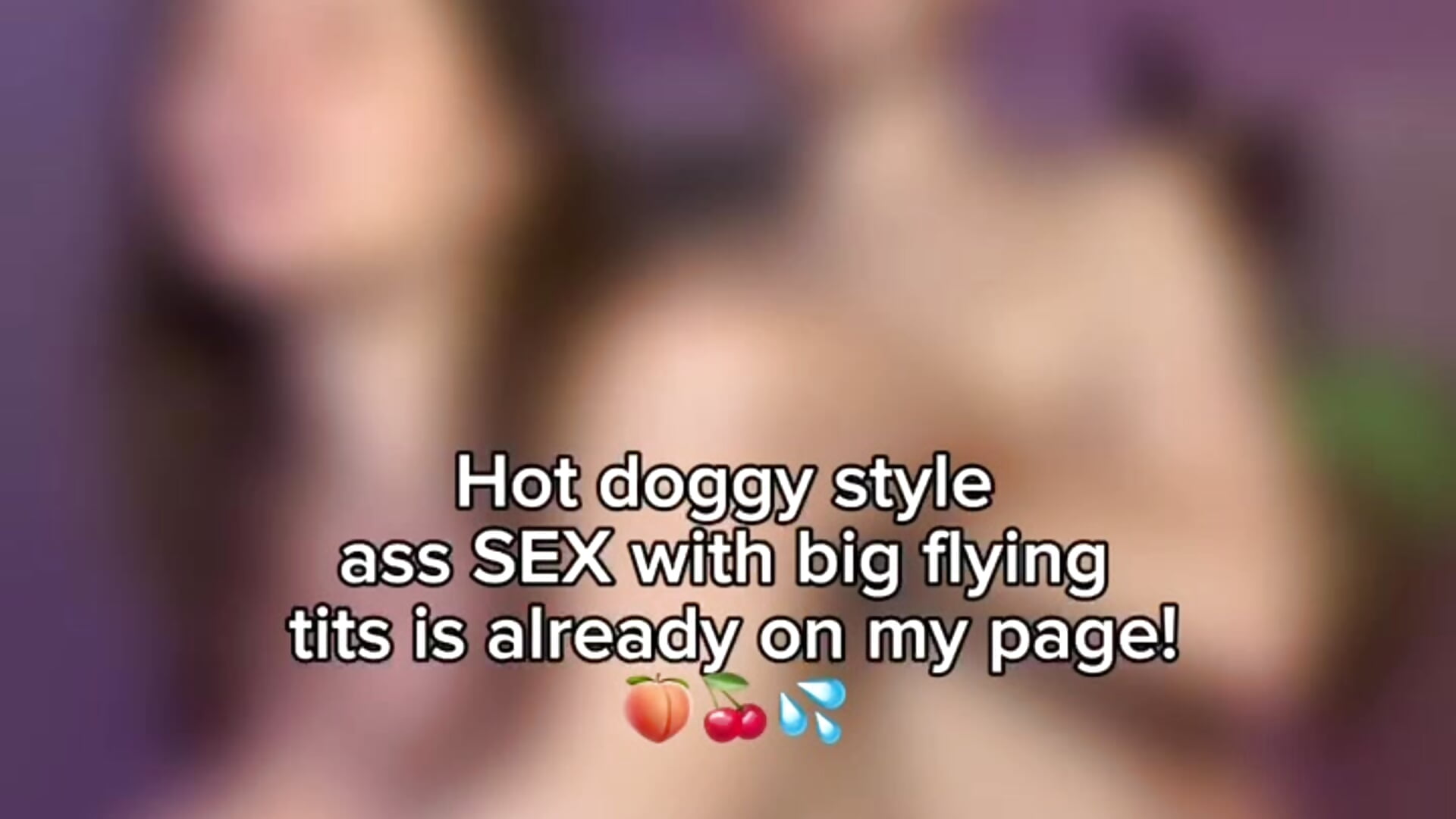 PROMO - (for Sex doggy face camera and tits swinging (1 min))