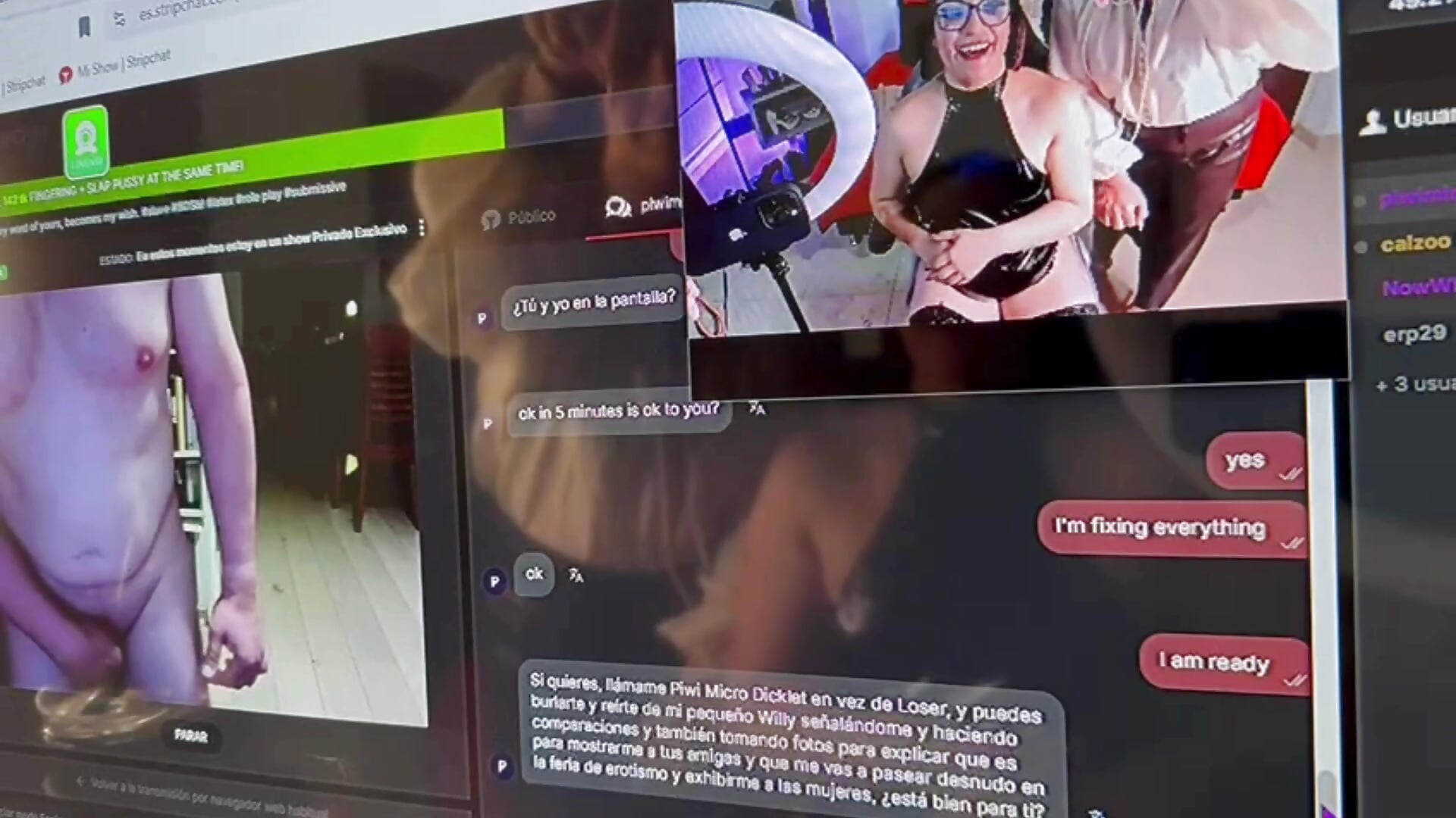 piwi micro dicklet humillation — filmik Veronica_Jacobss, modela(-lki) na kamerkach