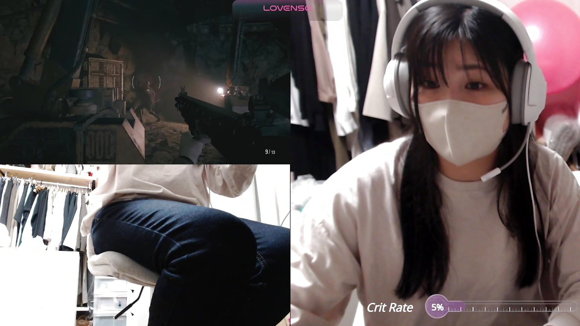 BIOHAZARD　VILLAGE　配信でできなかったところ少しプレイ！ - video by minami1129 cam model