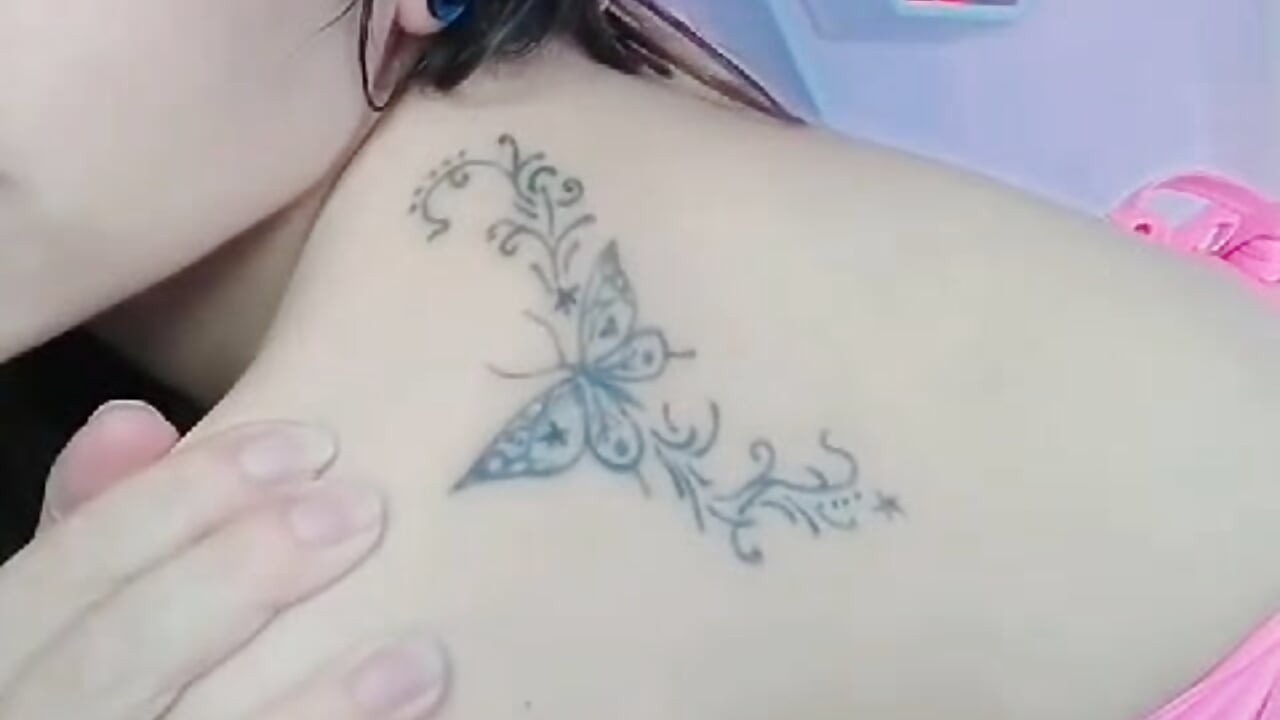 My tattos - video by AnnaliOlsenX cam model