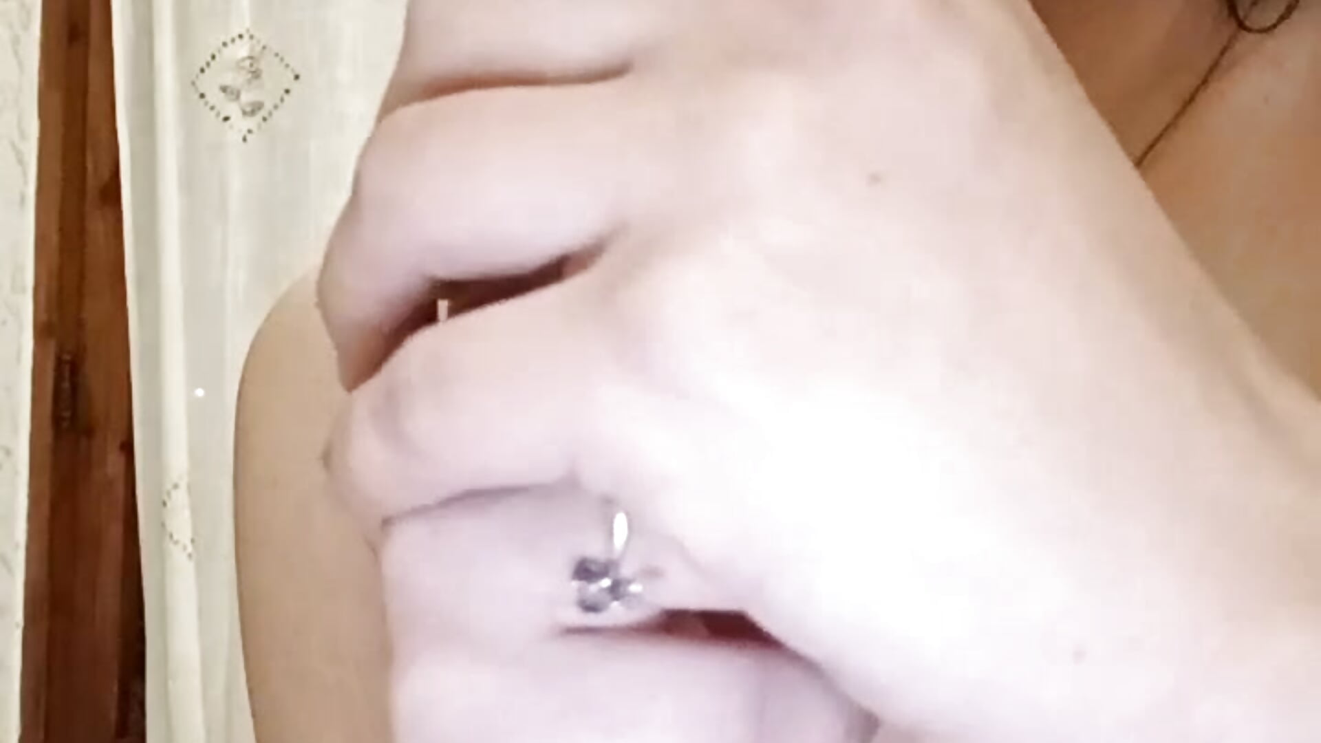 Lick and suck sextoy with SO MUCH passion