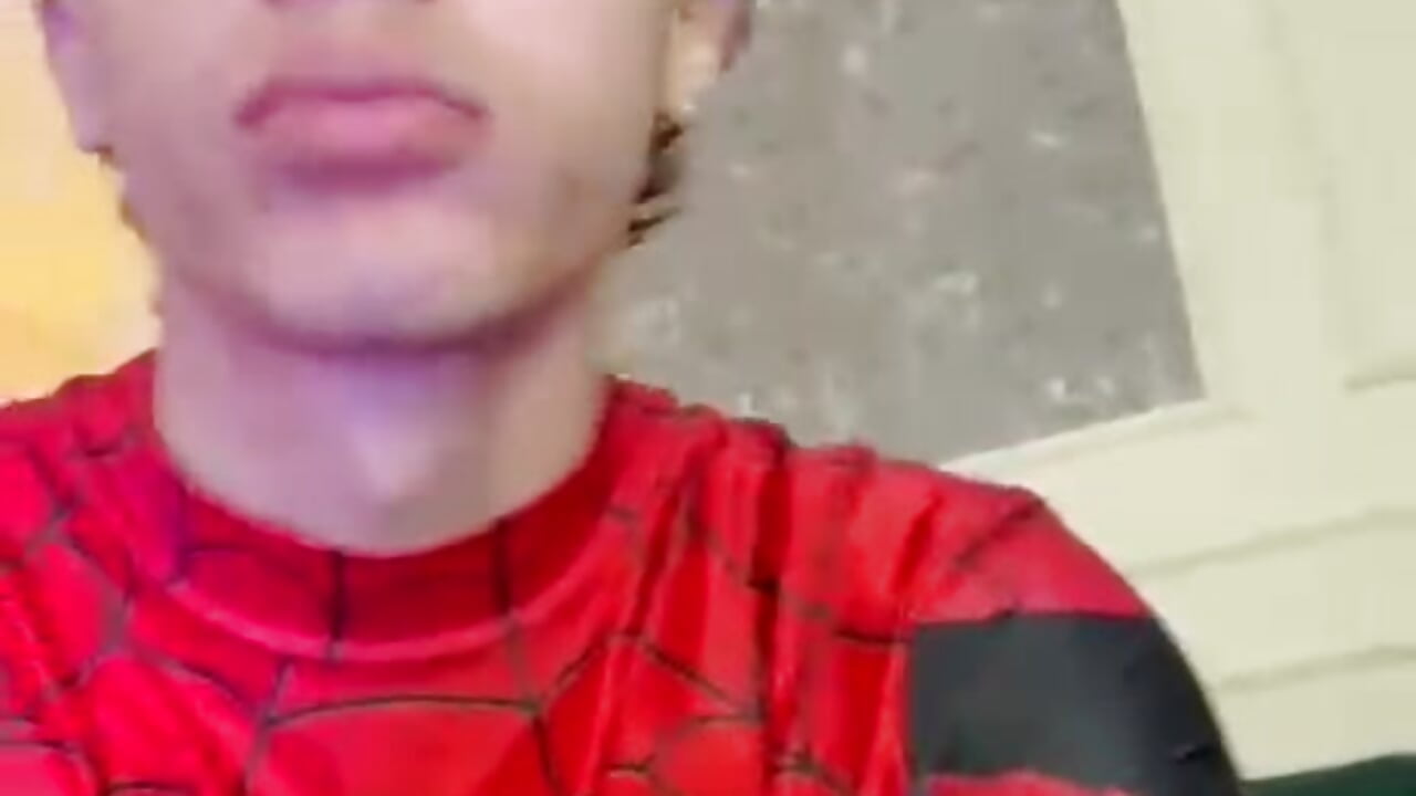 I am Spiderman LOL😘 - video by AlessandroDybala cam model