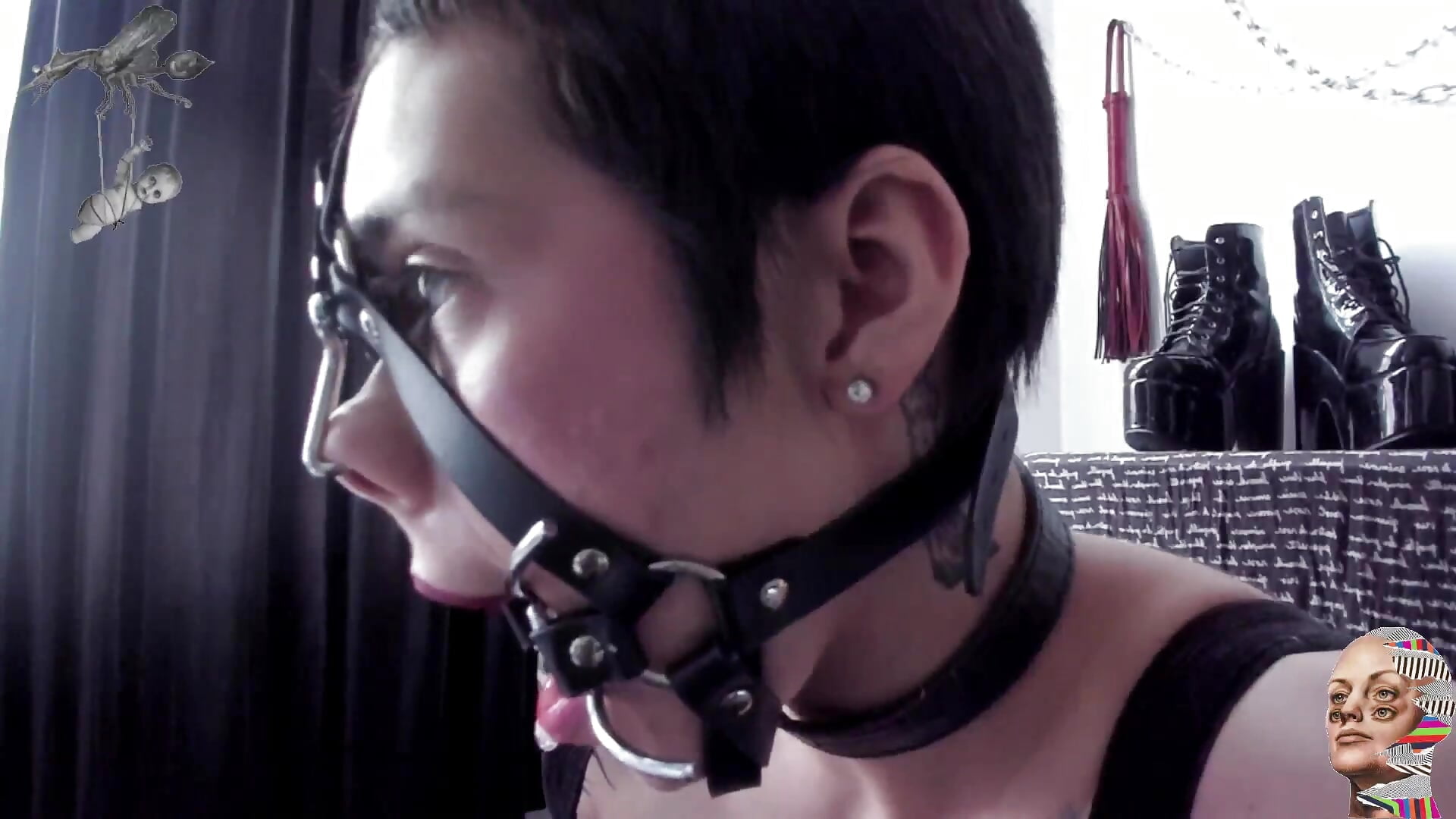 Nosehook! - video di K_Intraven0us modella di cam