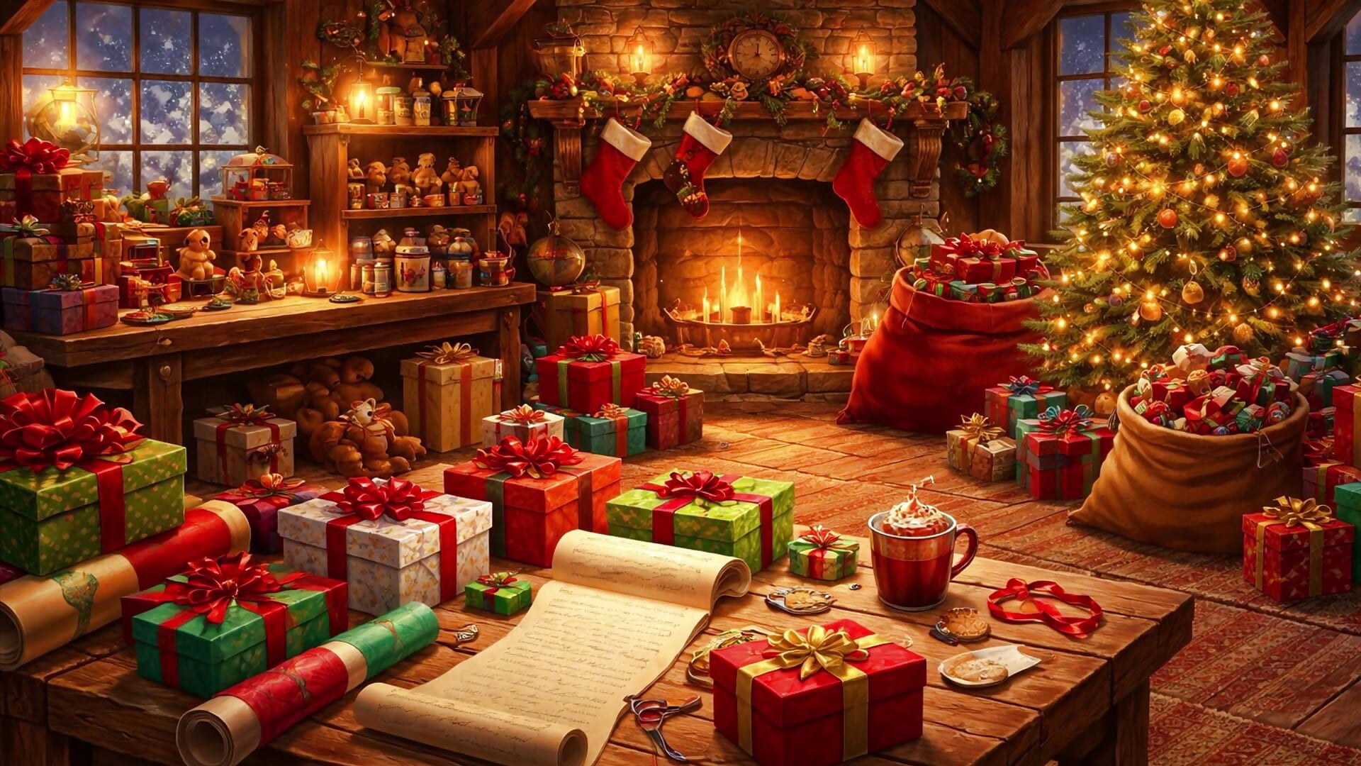 【ASMR】先輩サンタと後輩サンタ【前編】