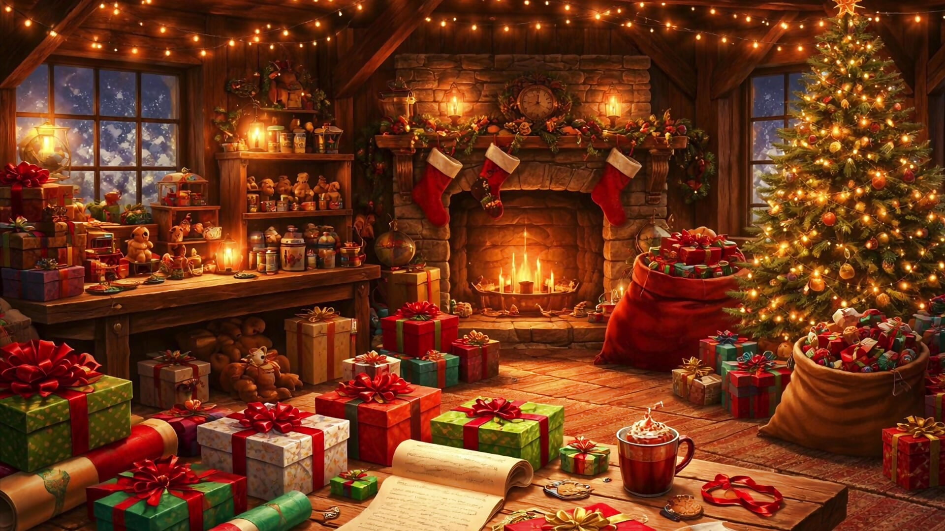 【ASMR】先輩サンタと後輩サンタ【後編】