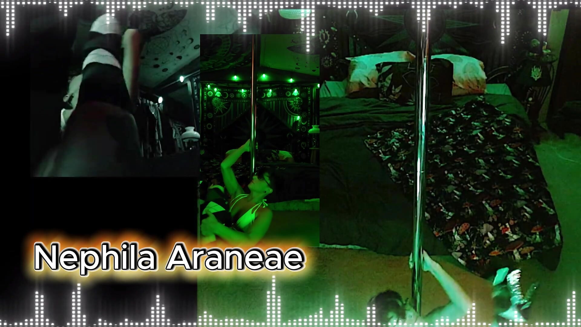 Hot Milf Nephila Pole Dancing - video oleh model kamera nephilaaranea