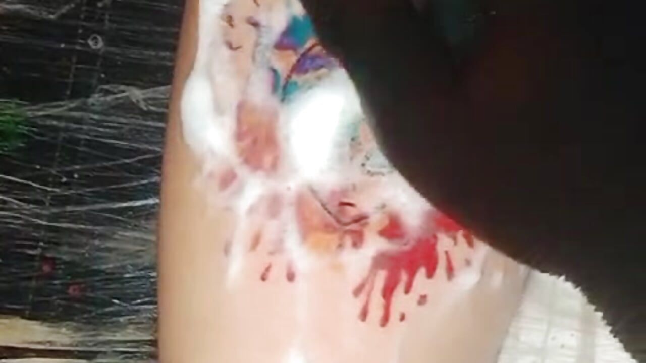 Second Tattoo <33 - video by OldManAndGirlishLady cam model