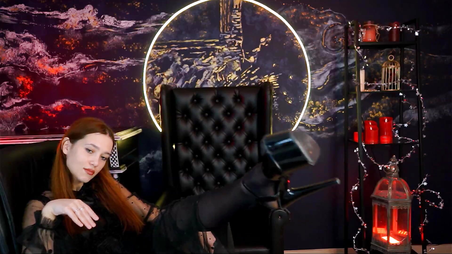 high heels - video by LolaLemona cam model