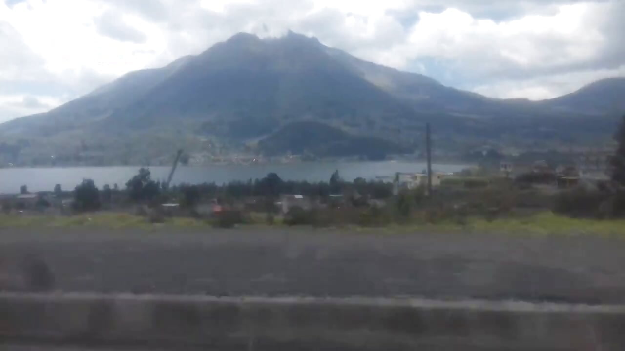 El lago en Quito Ecuador