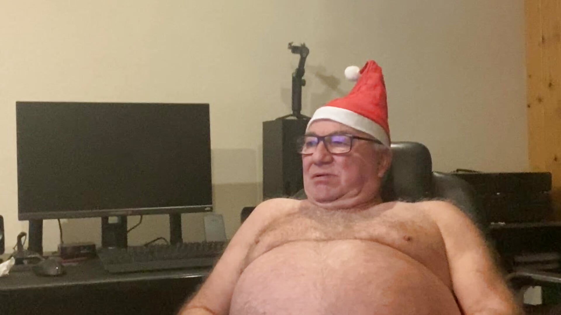 Santa is cumming