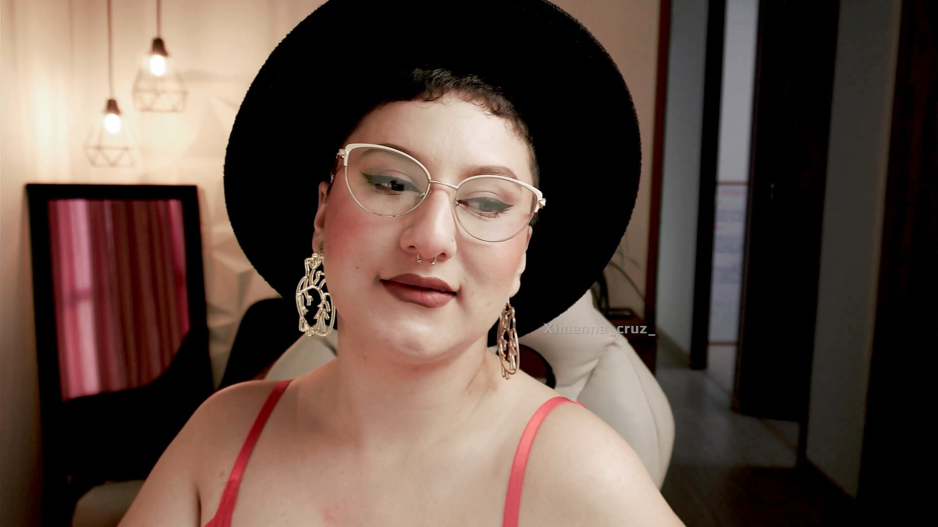 Come here ;)  striptease for 50 tokens each tuesday, muack - video by Ximenna_Cruz cam model