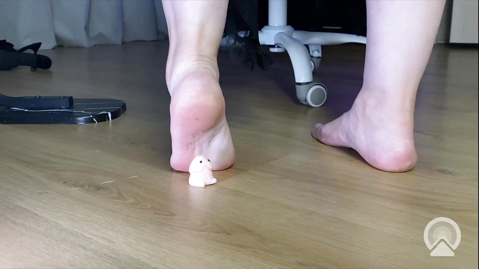 Tiny under my feet. Slow, playful, completely under my control