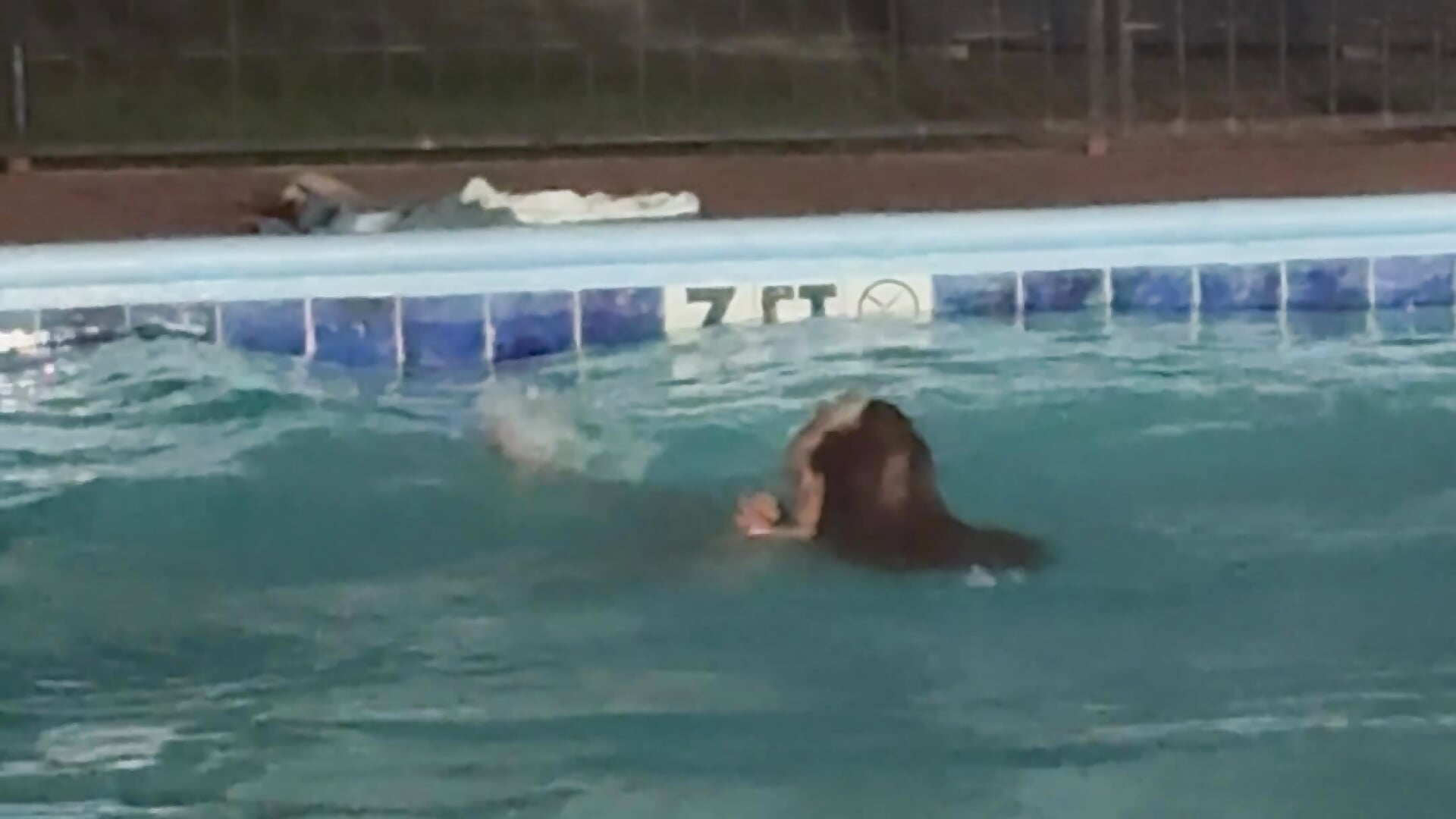 Blazes 34th Birthday Shenanigans - Stripping down and jumping in a public pool