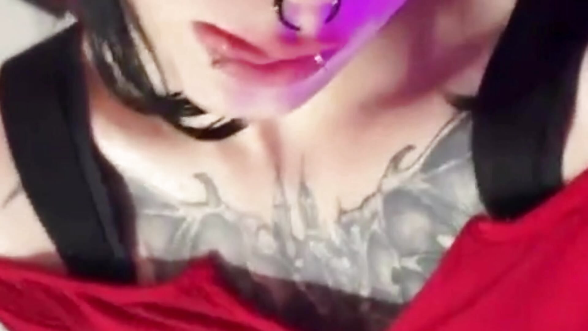 ❤🖤💋 - video by bathory_vamps cam model