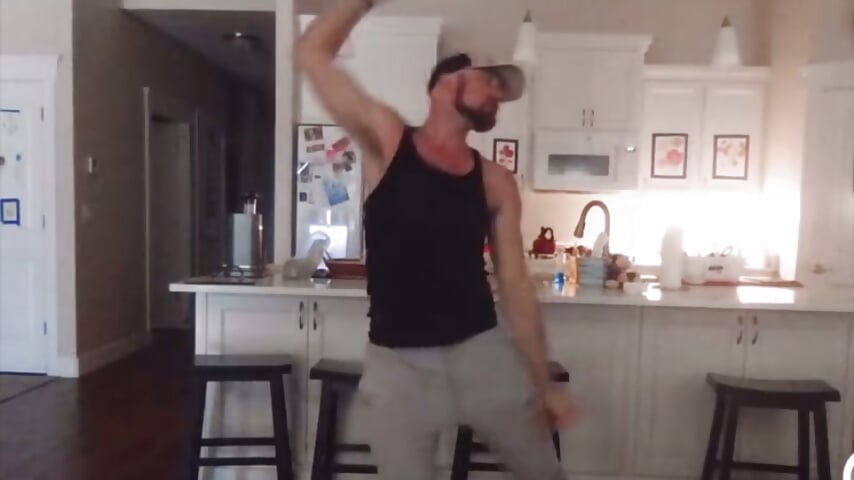 Socks and hard WOOD don't mix - video by LAguyINutah cam model