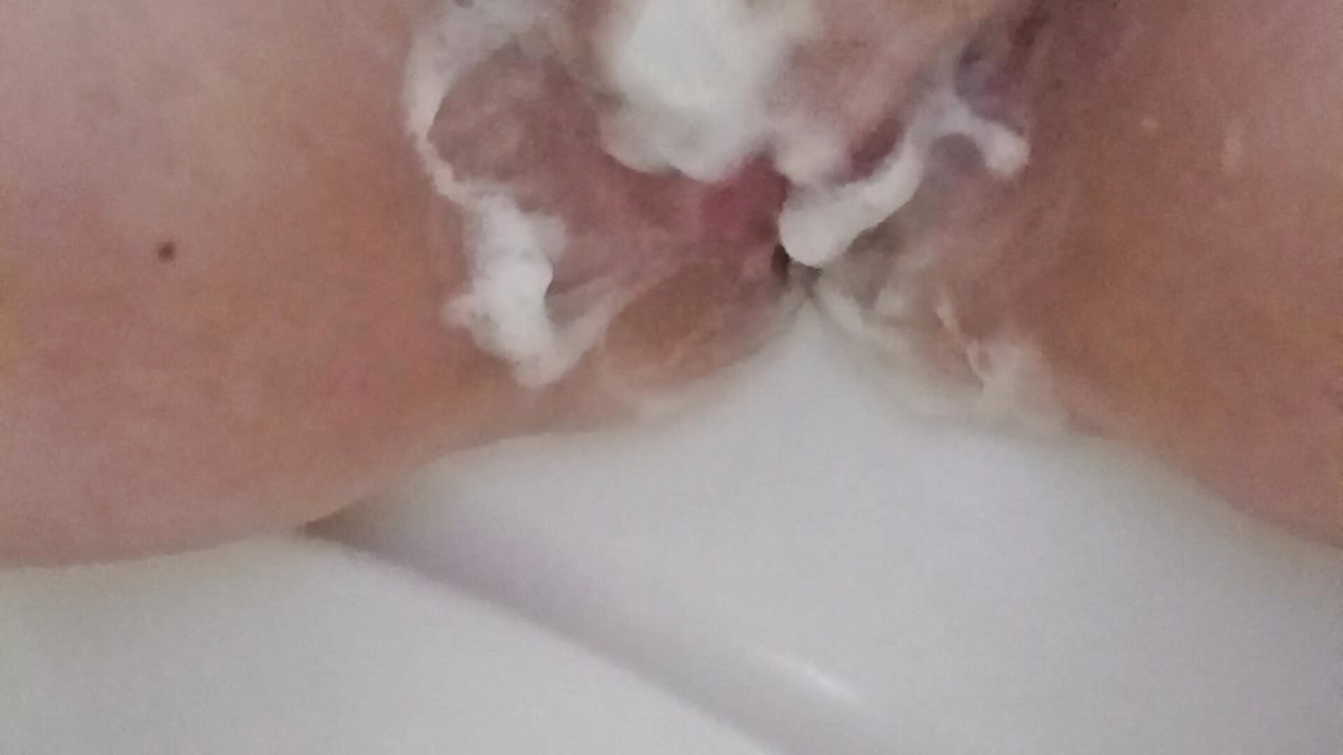 Shaving myself