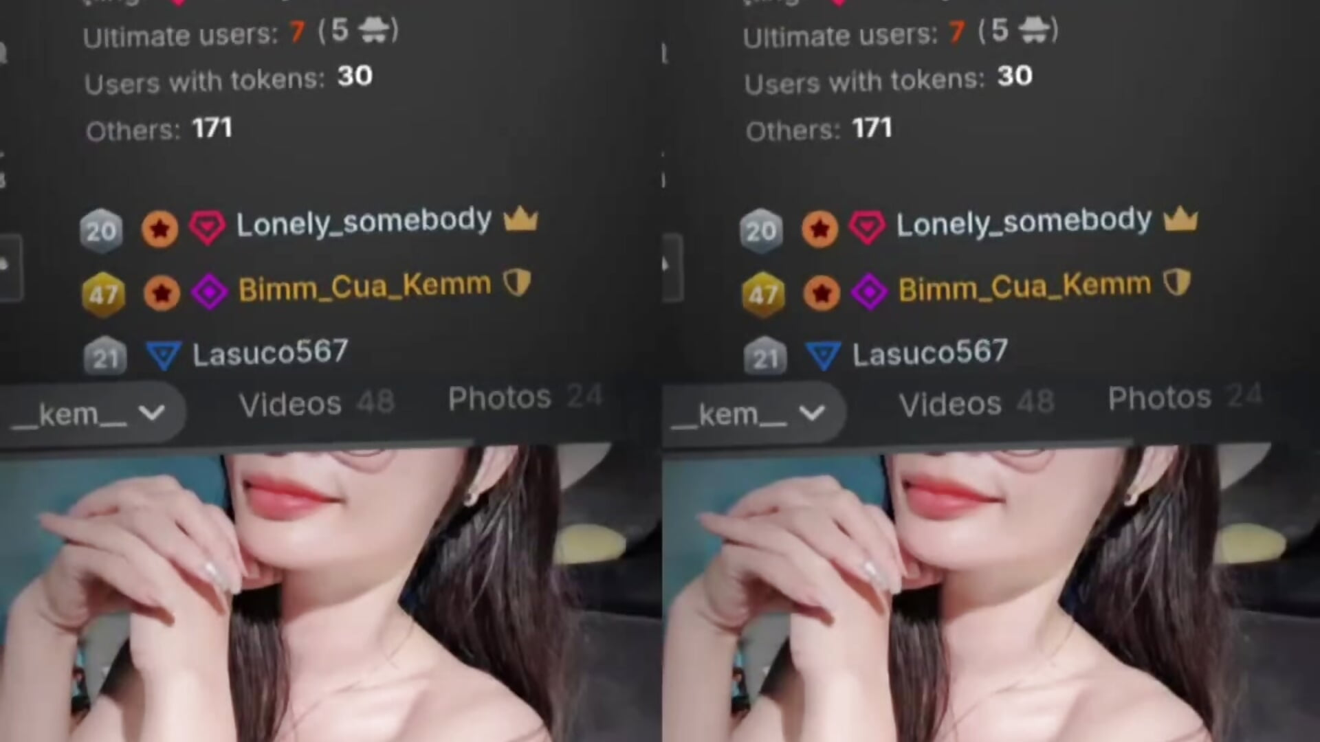 👑❤️KEM CỦA ING…. KING CỦA EM ❤️👑 – video od webkamerové modelky __kem__