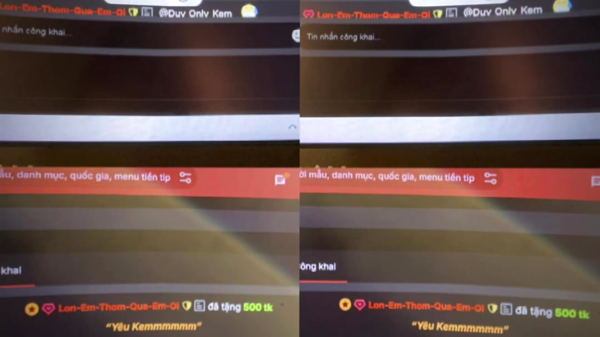 “Yêu Kemmmmmmmm” = Em Kiêuuuuuuuuuu🤣🤣🤣 - video by __kem__ cam model