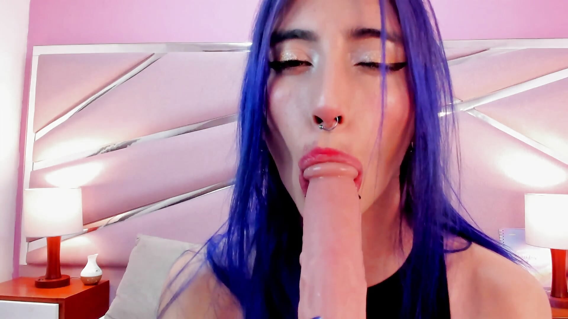 I love it when you put your cock in my mouth and I make it very wet #blowjob #cum #salive #hot 🥰🥵