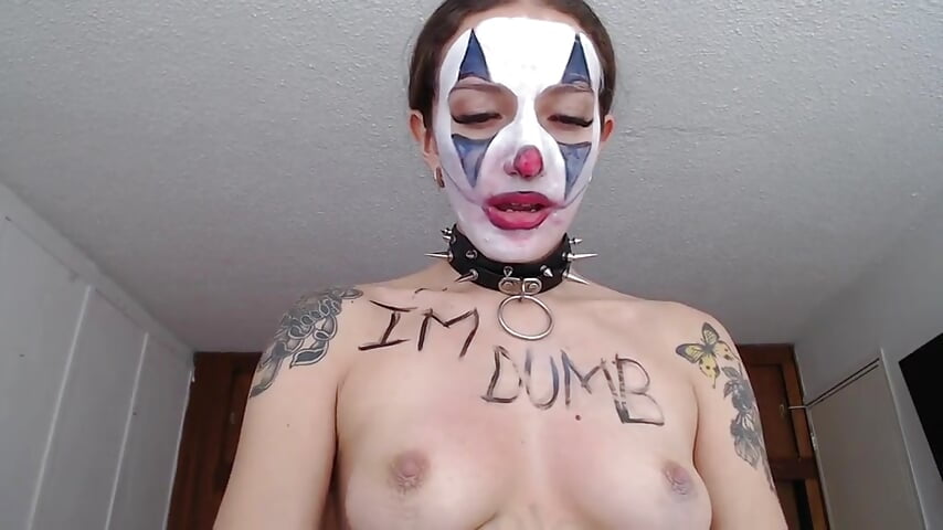 SPANK ASS WITH METALIC PADDLE - video by Eloise-brown cam model