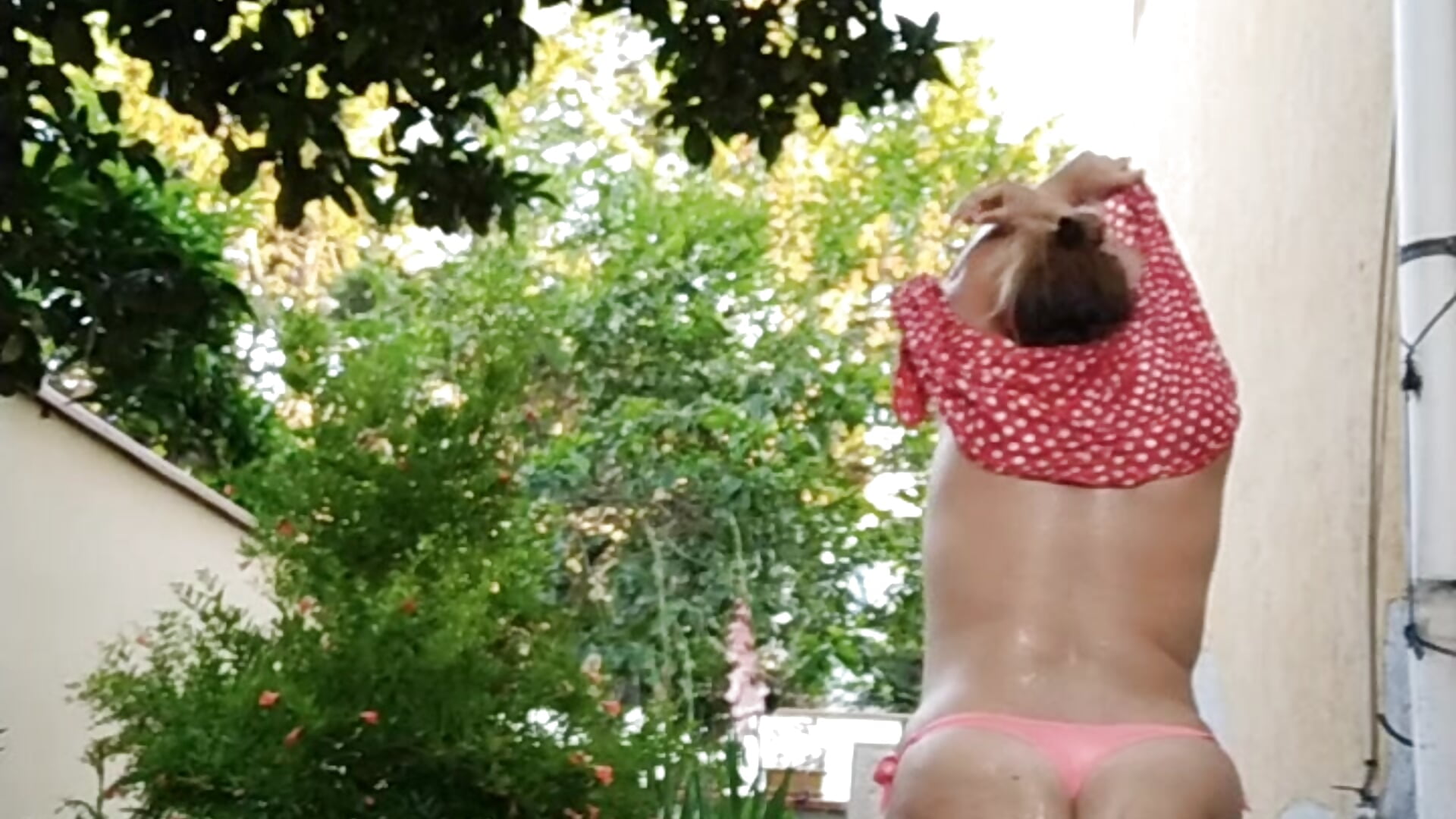 garden goroshok - فيديو من Bbw_Goddes موديل الكام