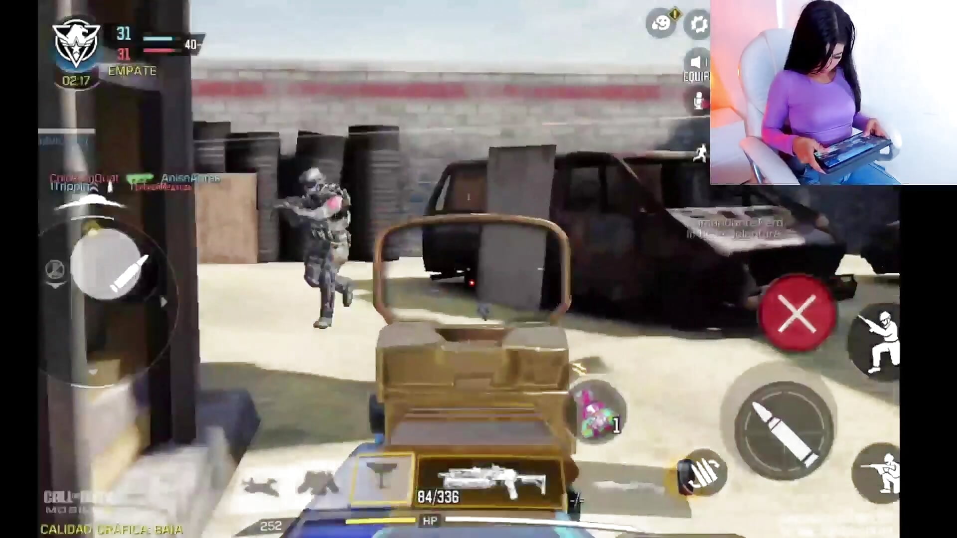 my first time in COD mobile - video by HarleyQueen_Robbie cam model