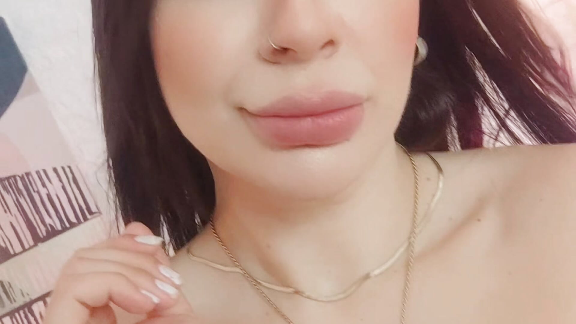 Blowing kisses