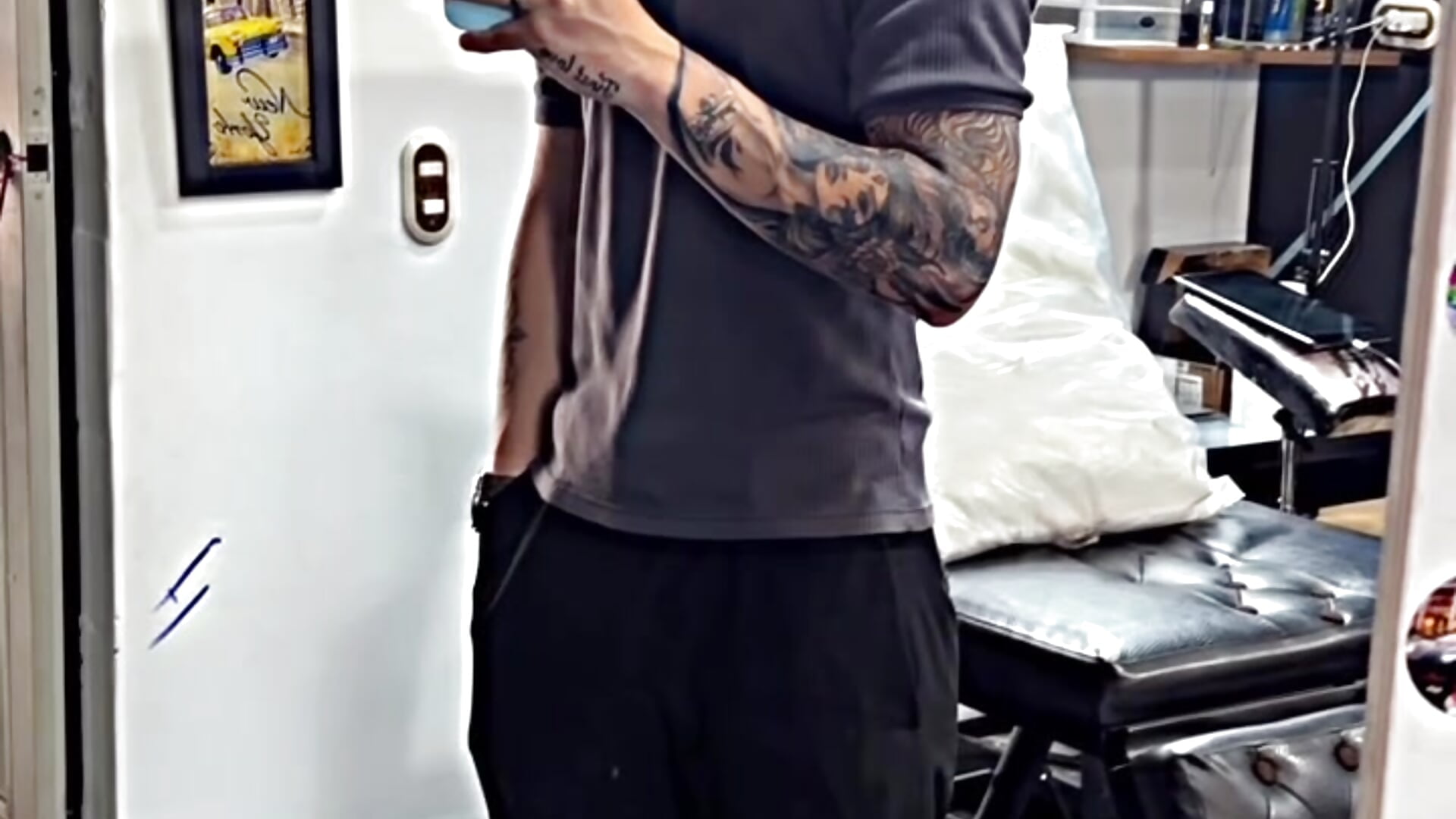 new tattoo - video by Ares_Dickson cam model