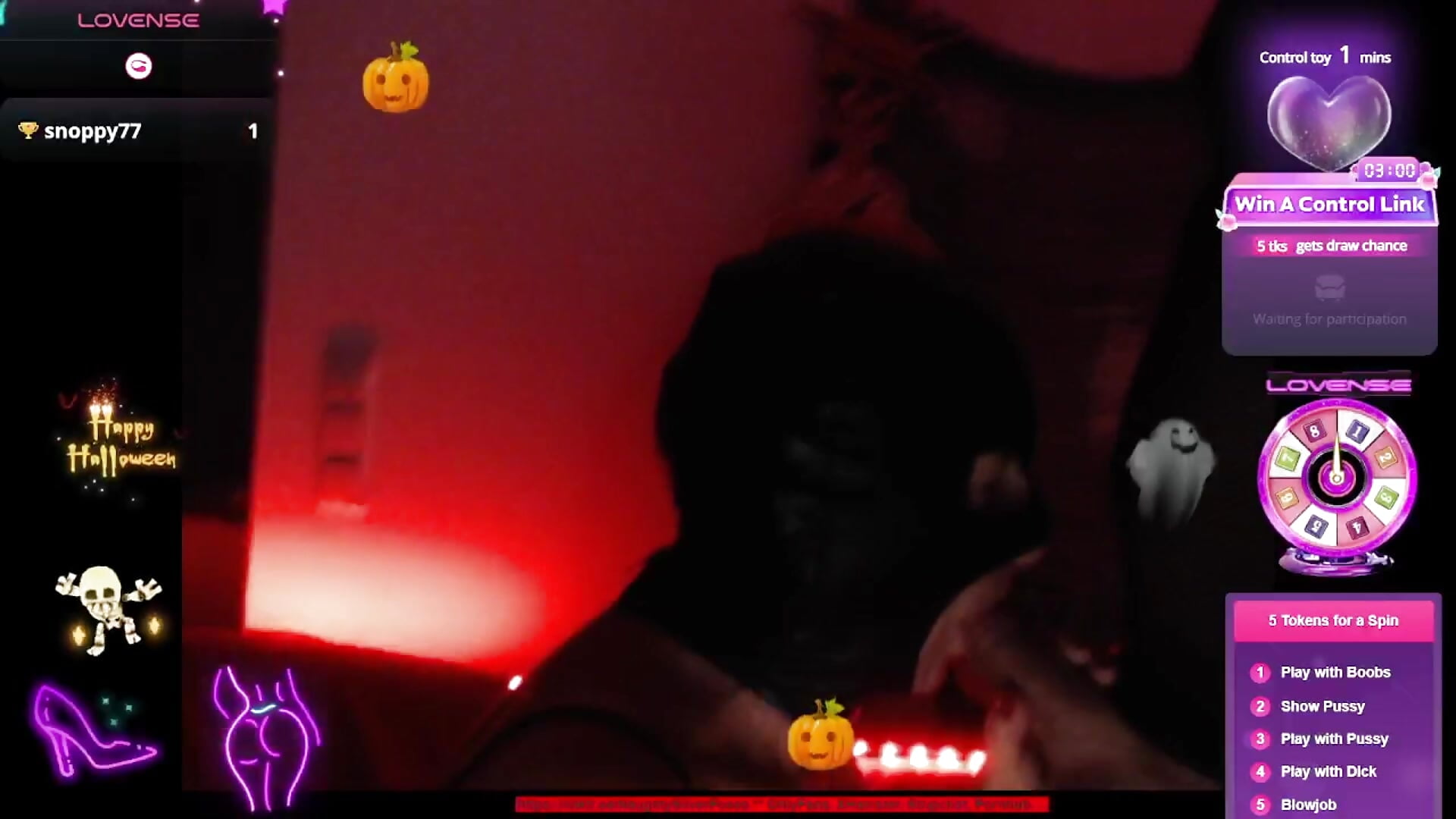 Bewitching Pleasures: Halloween Breast Showing Blowjob - 374