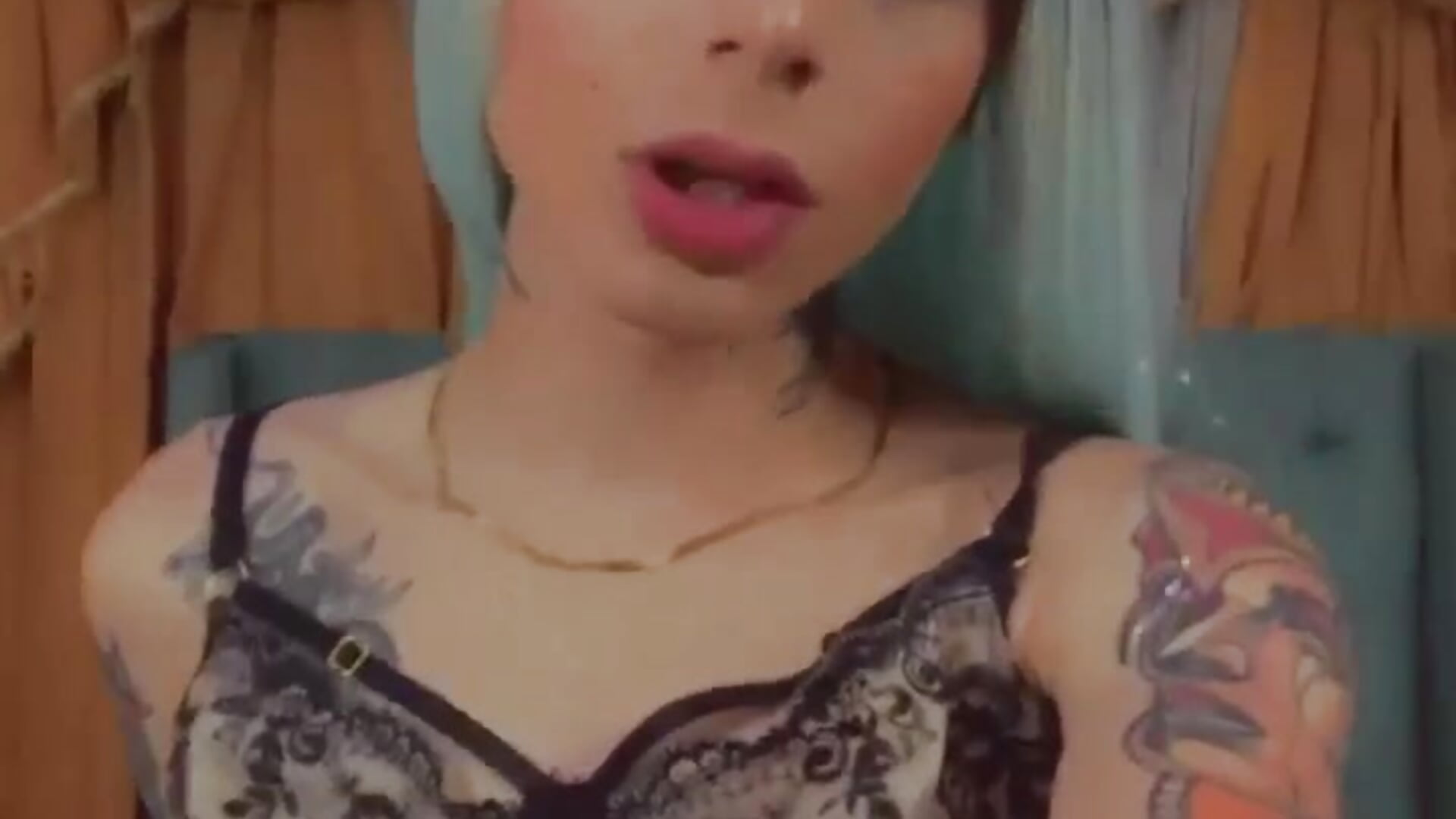 I LOVE THE LINGERIE BLACK π - video by mistres_sammy cam model
