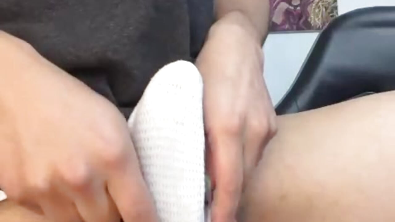 Touching my cock in my underwear