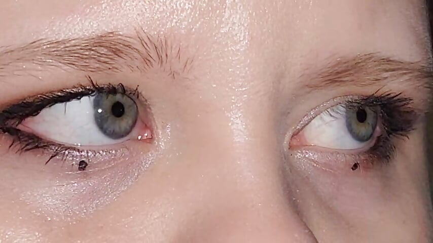 My big blue eyes