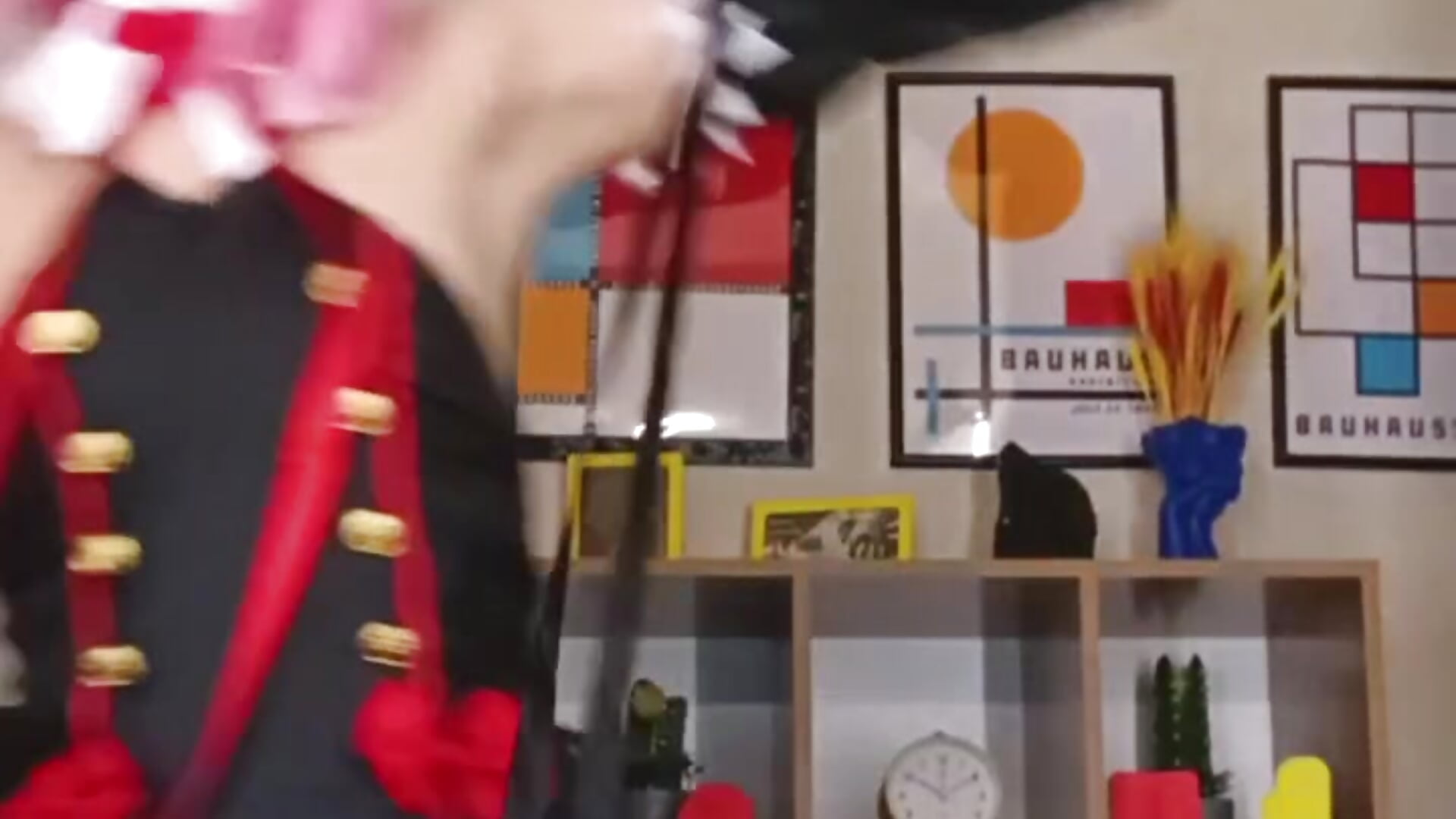 Fallen wig LOL - video by FrancescaCollins cam model