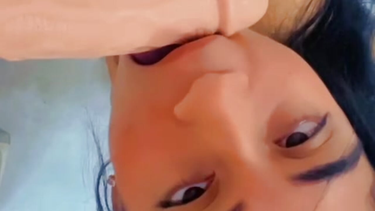 Deep blowjob