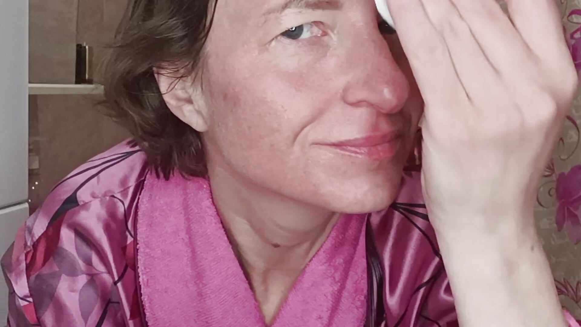 Я в маске и бигудях - video by AN555NA cam model