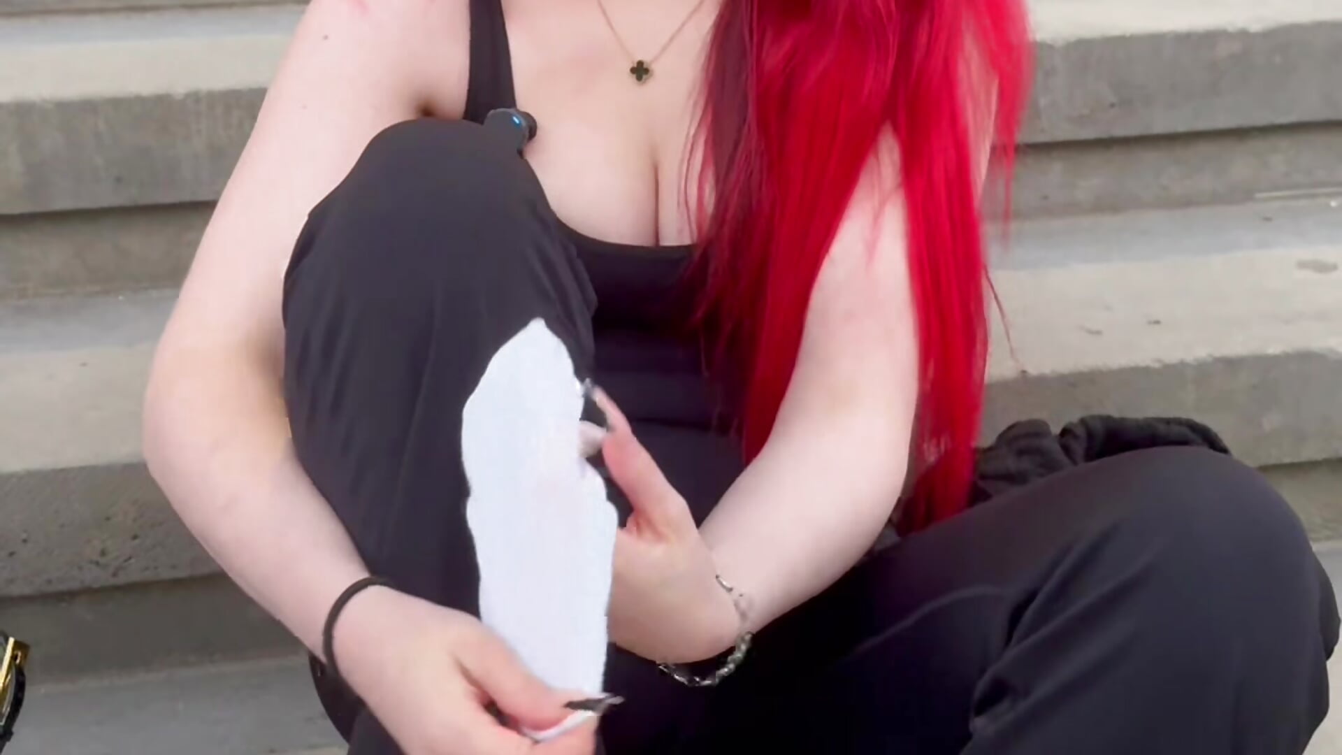 🧦 - Video von Holly-Glamour Cam-Model