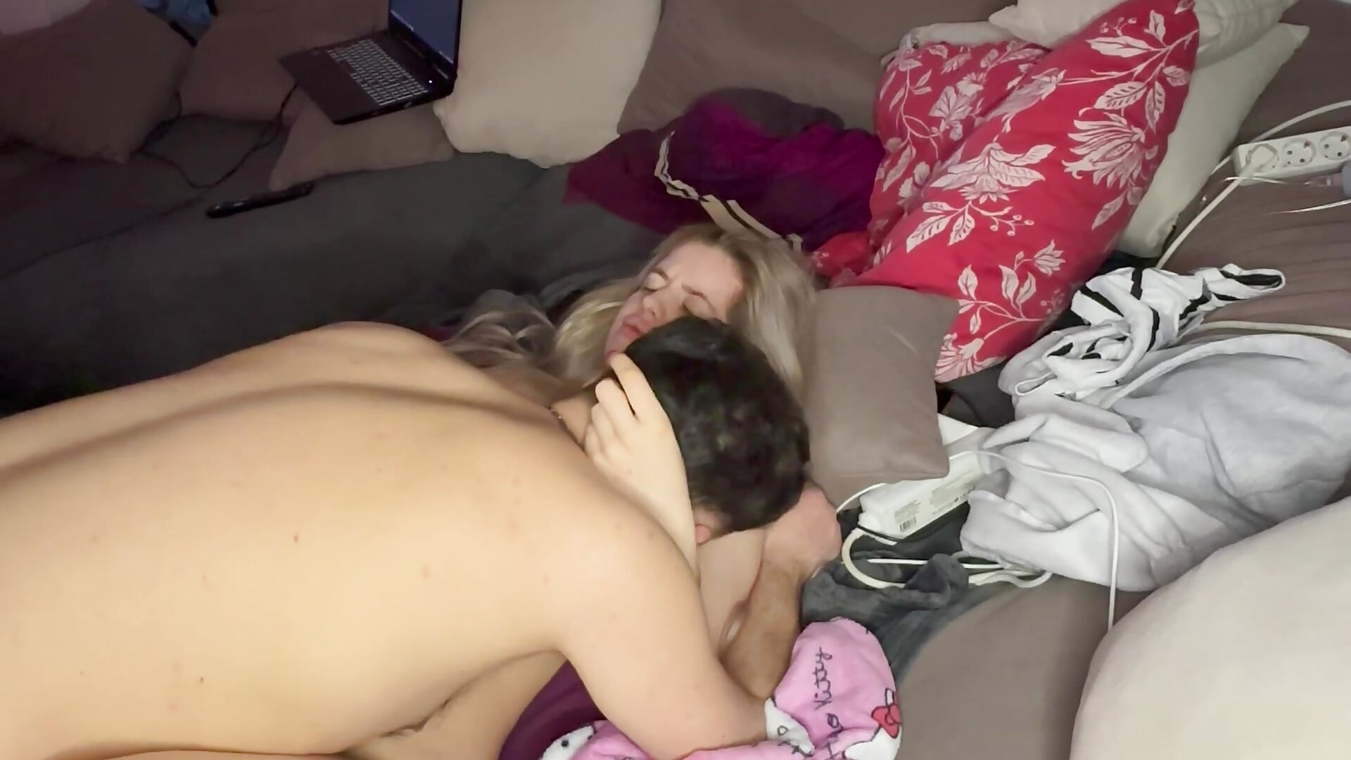 Sex Video + Squirten + Blowjob Handjob with Facecum - video by Holly-Glamour cam model