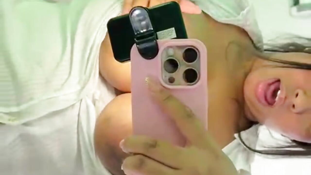 I’m playing with my big nipples for you 🍒💦