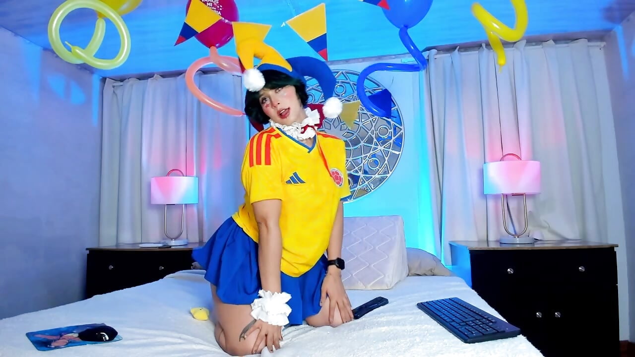 Vamos colombia :3 - video by Ramona_Flower cam model