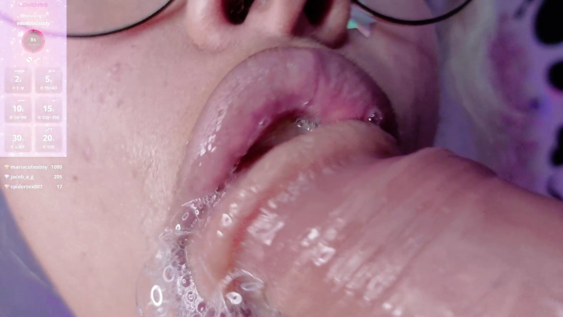 🤤💦ENJOY MY SLOPPY MOUTH 💦🤤 ASMR ALEEEERT