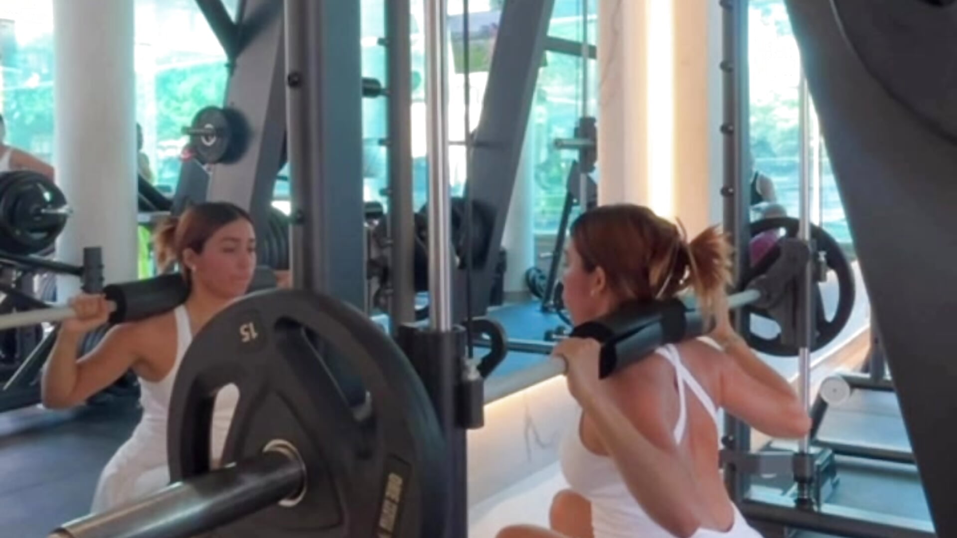 IN THE GYM❤️‍🔥❤️‍🔥 - video by LinayModelMVP1 cam model