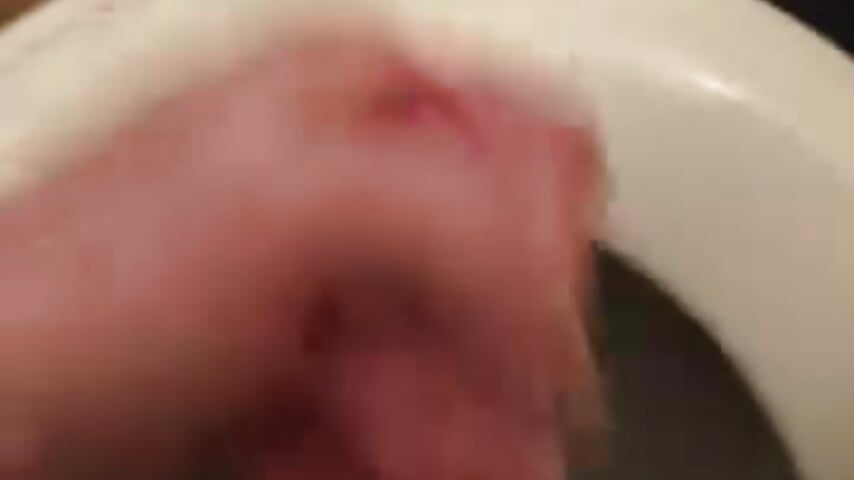 Fast toilet cum - video oleh model kamera Michaeltje85